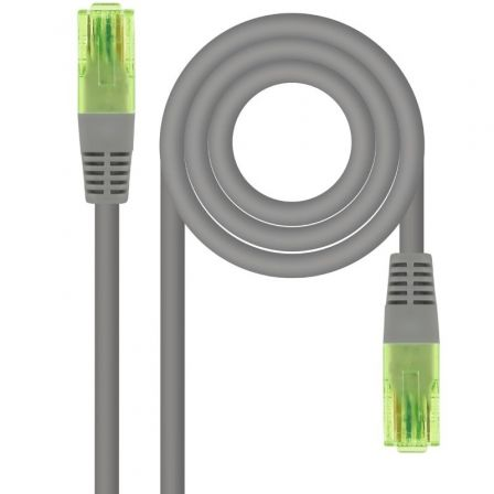 Cable de Red RJ45 UTP Nanocable 10.20.1400 Cat.6/ 50cm/ Gris