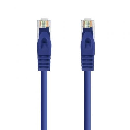 Cable de Red RJ45 UTP Nanocable 10.20.1800-L25-BL Cat.6A/ LSZH/ 25cm/ Azul