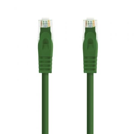 Cable de Red RJ45 UTP Nanocable 10.20.1800-L25-GR Cat.6A/ LSZH/ 25cm/ Verde