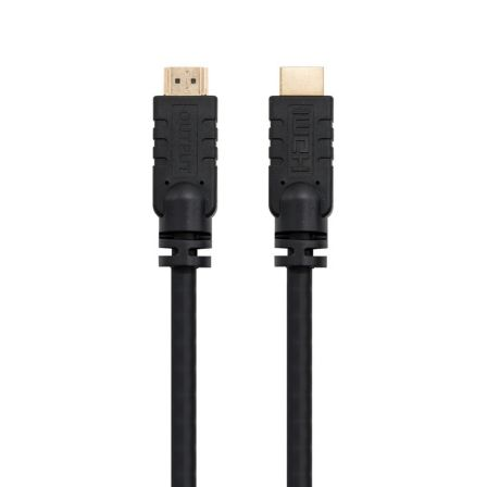 Cable HDMI 1.4 Nanocable 10.15.1825/ HDMI Macho - HDMI Macho/ 25m/ Negro