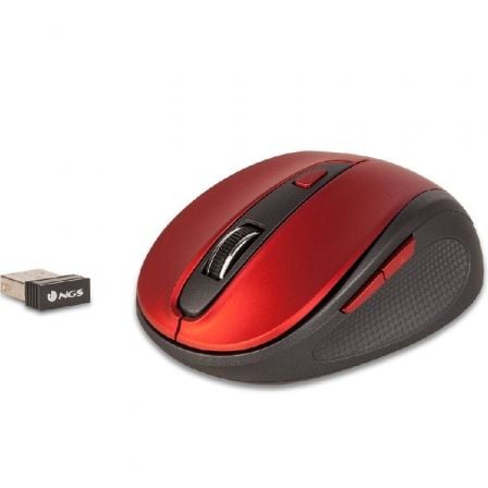 RATO SEM FIOS NGS EVO MUTE RED 