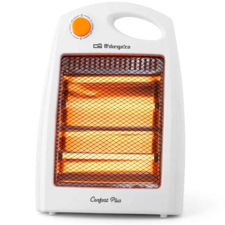 Estufa de Cuarzo Orbegozo BP 5007 A/ 2 niveles de potencia/ 800W