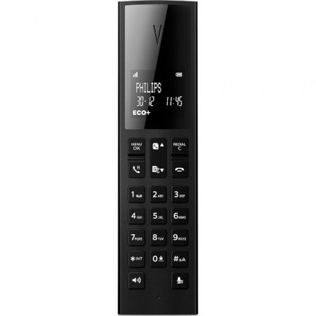 Teléfono Inalámbrico Philips LINEA V M3501B/23 V2/ Negro