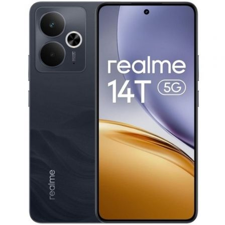 Smartphone Realme 14T 8GB/ 256GB/ 6.67/ 5G/ Negro - click para más información Smartphone Realme 14T 8GB/ 256GB/ 6.67/ 5G/ Negro