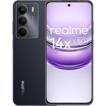 Smartphone Realme 14X 8GB/ 256GB/ 6.74/ 5G/ Negro - click para más información Smartphone Realme 14X 8GB/ 256GB/ 6.74/ 5G/ Negro