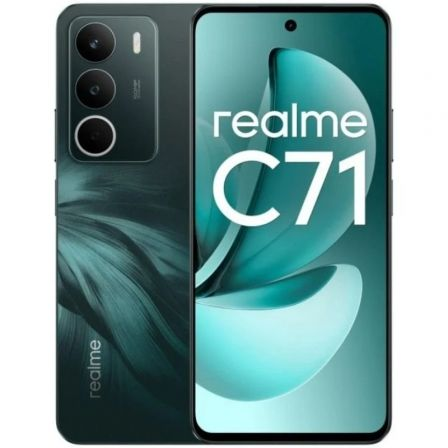Smartphone Realme C71 8GB/ 256GB/ 6.67/ Verde Oscuro