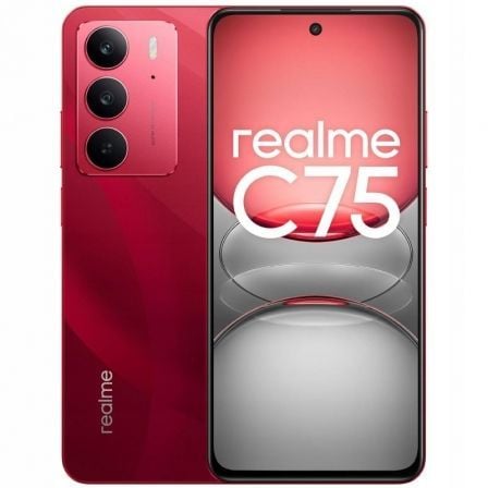 Smartphone Realme C75 8GB/ 256GB/ 6.72/ Rojo - click para más información Smartphone Realme C75 8GB/ 256GB/ 6.72/ Rojo