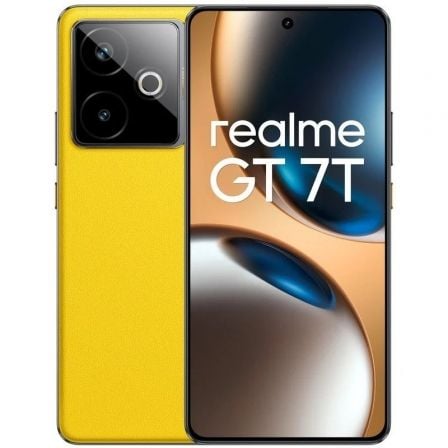 Smartphone Realme GT 7T 12GB/ 512GB/ 6.8/ 5G/ Amarillo Carrera - click para más información Smartphone Realme GT 7T 12GB/ 512GB/ 6.8/ 5G/ Amarillo Carrera