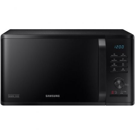 microondas samsung mg23k3515ak/e1/ 1250w/ capacidad 23l/ función grill/ negro