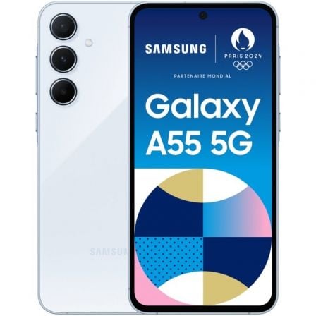 Smartphone Samsung Galaxy A55 8GB/ 256GB/ 6.6/ 5G/ Azul Cielo