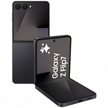 Smartphone Samsung Galaxy Z Flip7 12GB/ 512GB/ 6.9/ 5G/ Negro Oscuro - click para más información Smartphone Samsung Galaxy Z Flip7 12GB/ 512GB/ 6.9/ 5G/ Negro Oscuro