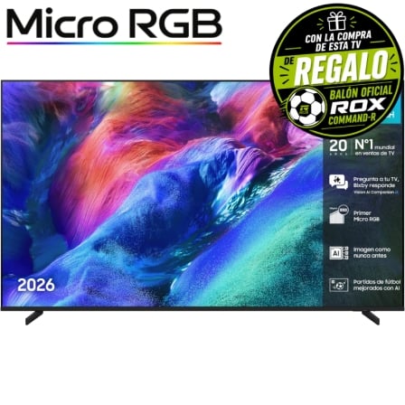 Televisor Samsung Micro RGB Vision AI R85H TMR55R85HAU 55"/ Ultra HD 4K/ Smart TV/ WiFi