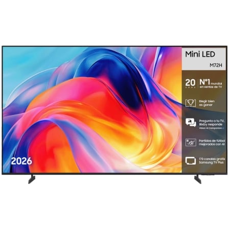 Televisor Samsung Mini LED M72H 43"/ Ultra HD 4K/ Smart TV/ WiFi