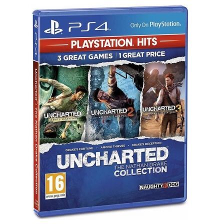 JUEGO PARA CONSOLA SONY PS4 HITS UNCHARTED COLLECTION