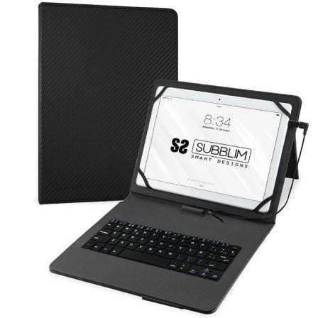 Funda con Teclado Subblim Keytab Pro USB para Tablets de 10.1\