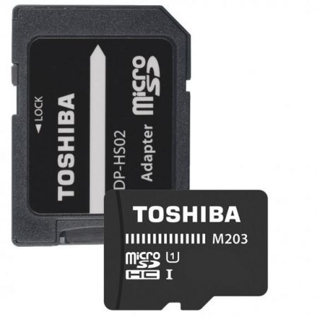 CARTÃO MICROSD HC + ADAPTADOR TOSHIBA M203 - 16GB 