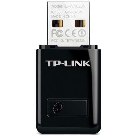 ADAPTADOR DE RED WIFI TP-LINK TL-WN823N 300MBPS MINI WIRELESS N USB2.0