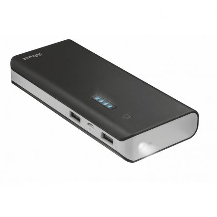 BATERÍA EXTERNA TRUST PRIMO 13000 BLACK - 13000MAH - BATERÍA EXTERNA TRUST PRIMO 13000 BLACK - 13000MAH -