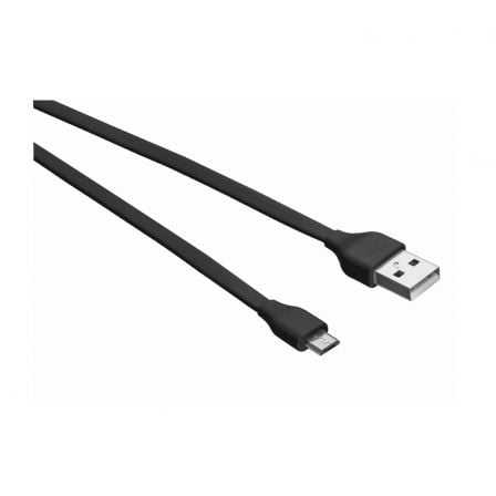 Cable USB 2.0 Urban Revolt 20135/ MicroUSB Macho - USB Macho/ 1m/ Negro