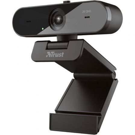 Webcam Trust TW-250/ Enfoque Automático/ 2560 x 1440 QHD