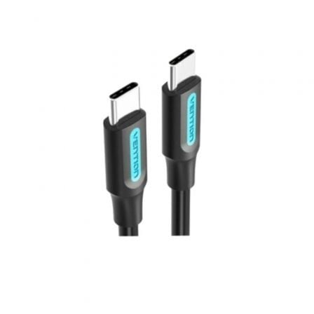Cable USB 2.0 Tipo-C Vention COSBG/ USB Tipo-C Macho - USB Tipo-C Macho/ 1.5m/ Negro
