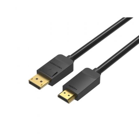 Cable Conversor Vention HADBH/ Displayport Macho - HDMI Macho/ 2