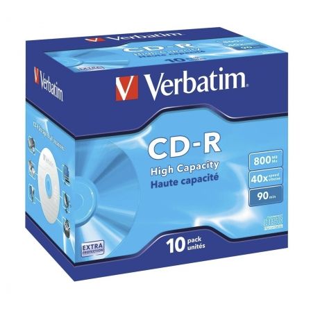 CD-R Verbatim Datalife 40X/ Caja-10uds