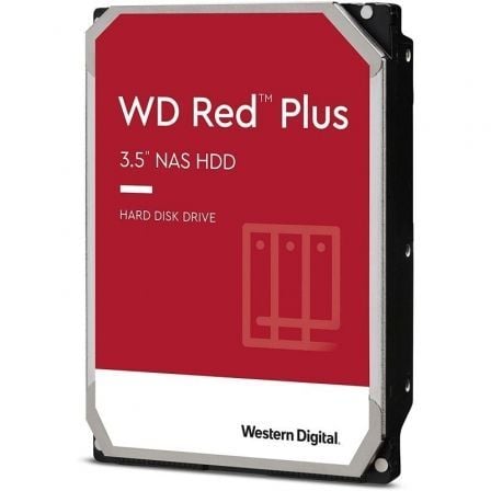 Disco Duro Western Digital WD Red Plus NAS 10TB/ 3.5\
