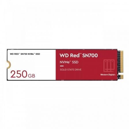 Disco SSD Western Digital WD Red SN700 NAS 250GB/ M.2 2280 PCIe