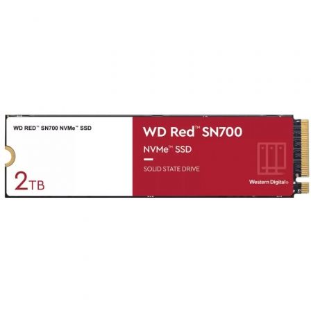 Disco SSD Western Digital WD Red SN700 NAS 2TB/ M.2 2280 PCIe