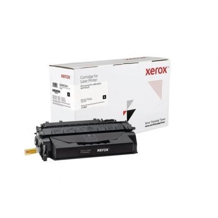 Tóner compatible Xerox 006R03841 compatible con HP CF280X/ 6900 páginas/ Negro