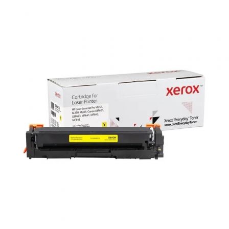 Tóner compatible Xerox 006R04178 compatible con HP CF542A/CRG-054Y/ 1300 páginas/ Amarillo