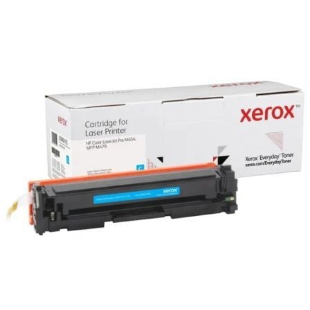 Tóner compatible Xerox 006R04185 compatible con HP W2031A/ 2100 páginas/ Cian