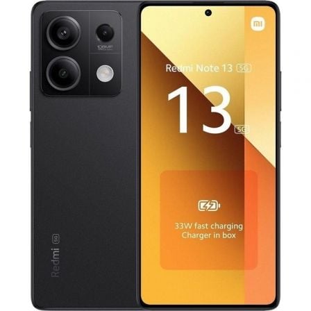 Smartphone Xiaomi Redmi Note 13 NFC 8GB/ 256GB/ 6.67/ 5G/ Negro - click para más información Smartphone Xiaomi Redmi Note 13 NFC 8GB/ 256GB/ 6.67/ 5G/ Negro