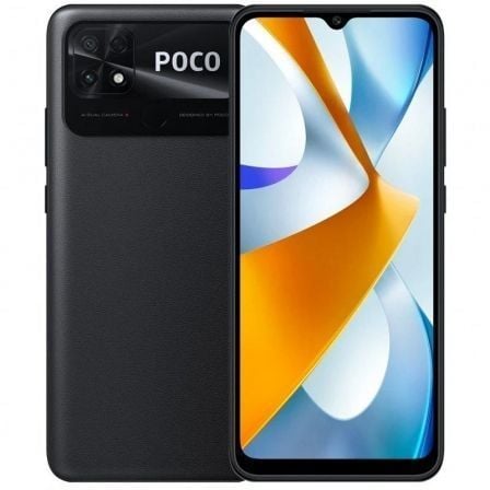 Smartphone Xiaomi POCO C40 4GB/ 64GB/ 6.71/ Negro Asfalto