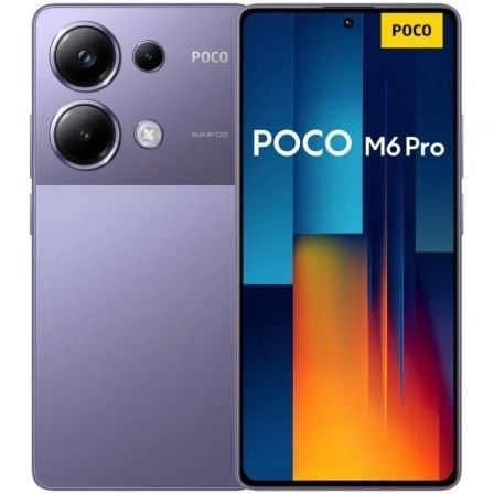 Smartphone Xiaomi POCO M6 Pro 8GB/ 256GB/ 6.67/ Púrpura