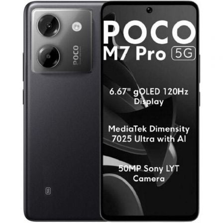 Smartphone Xiaomi POCO M7 Pro 8GB/ 256GB/ 6.67/ 5G/ Negro
