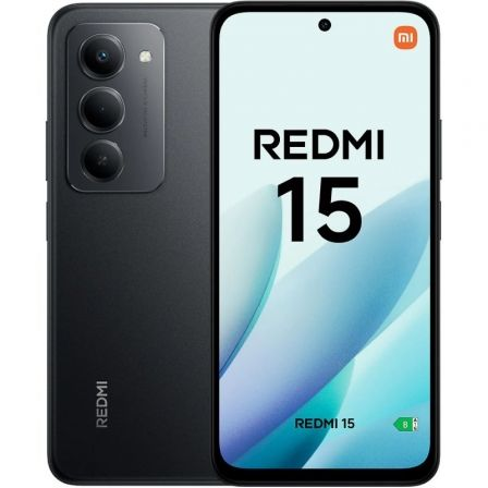 Smartphone Xiaomi Redmi 15 6GB/ 128GB/ 6.9/ Negro