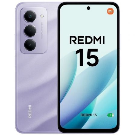 Smartphone Xiaomi Redmi 15 8GB/ 256GB/ 6.9/ Púrpura