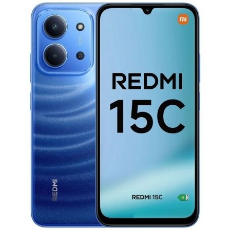 Smartphone Xiaomi Redmi 15C 4GB/ 256GB/ 6.9/ Azul