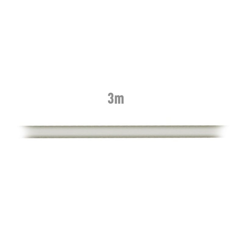Cable USB 2.0 Impresora Aisens A101-0003/ USB Tipo-B Macho - USB Macho/ 3m/ Beige