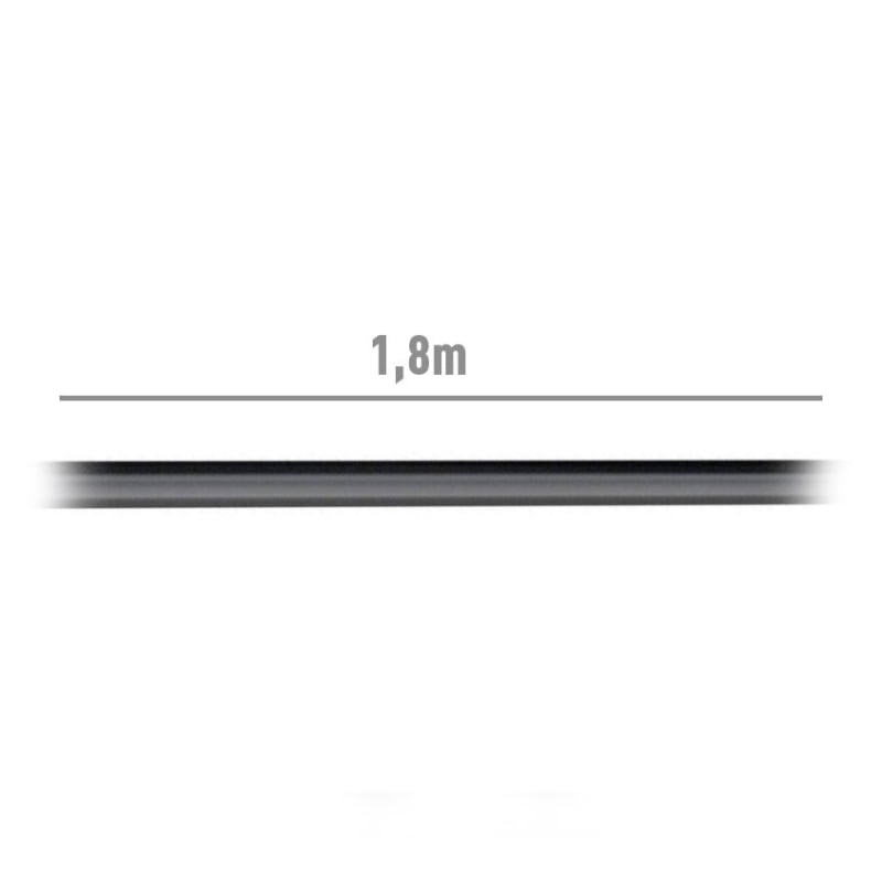 Cable USB 2.0 Impresora Aisens A101-0006/ USB Tipo-B Macho - USB Macho/ 1.8m/ Negro