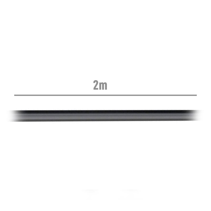 Cable USB 2.0  Impresora Aisens A107-0054/ USB Tipo-C Macho - USB Tipo-B Macho/ 480Mbps/ 2m/ Negro