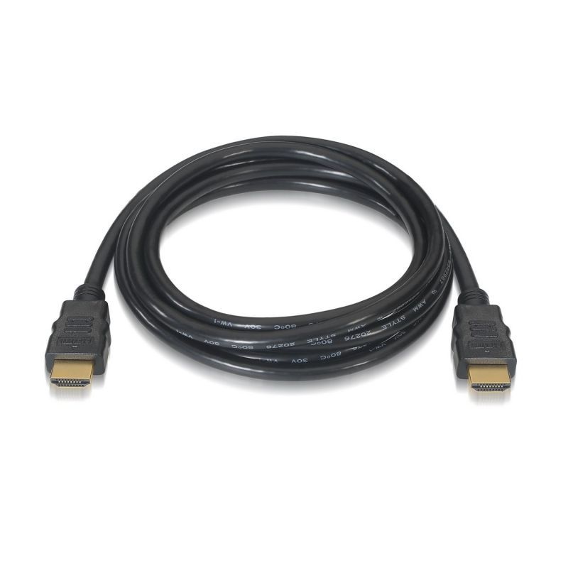 Cable HDMI 2.0 4K Aisens A120-0118/ HDMI Macho - HDMI Macho/ 50cm/ Certificado/ Negro