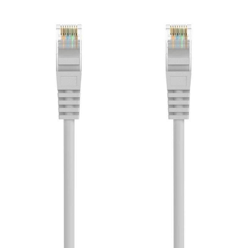 Cable de Red RJ45 AWG24 UTP Aisens A145-0555 Cat.6A/ LSZH/ 20m/ Gris