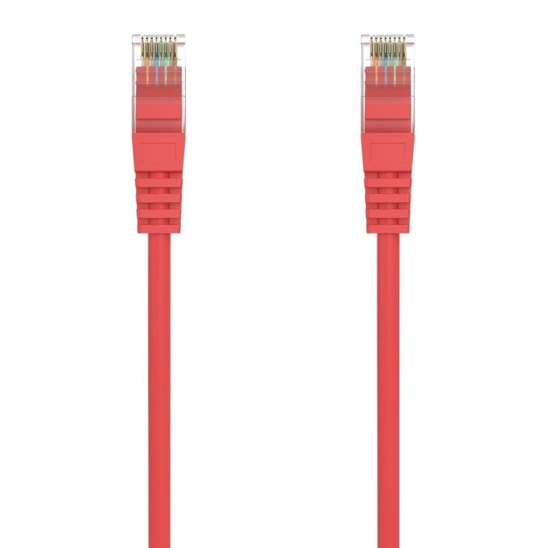 Cable de Red RJ45 AWG24 UTP Aisens A145-0559 Cat.6A/ LSZH/ 1m/ Rojo