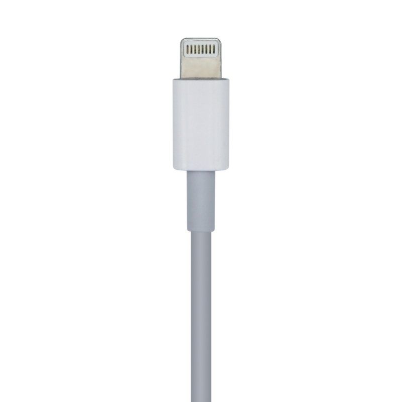Cable USB 2.0 Tipo-C Lightning Aisens A102-0442/ Lightning Macho - USB Tipo-C Macho/ 480Mbps/ 1m/ Blanco