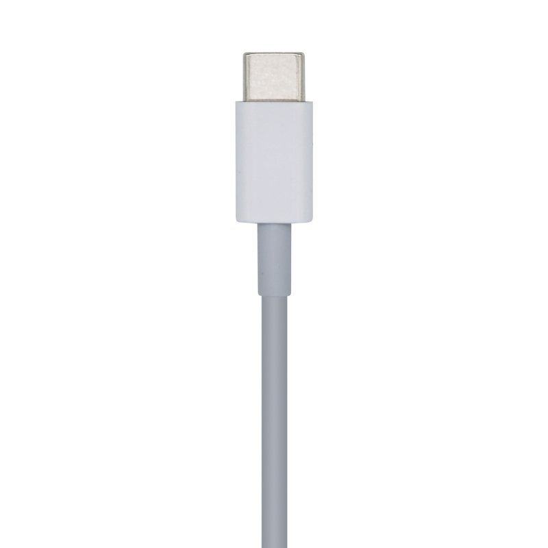 Cable USB 2.0 Tipo-C Lightning Aisens A102-0442/ Lightning Macho - USB Tipo-C Macho/ 480Mbps/ 1m/ Blanco