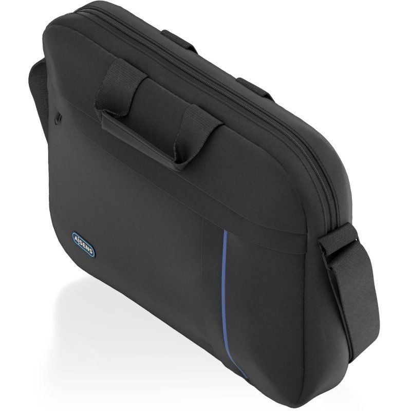 Maletín Aisens ASBG-BC020-BK para Portátiles hasta 15.6"/ Negro