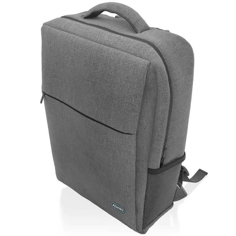 Mochila Aisens ASBG-BP081-GR para Portátiles hasta 17"/ Gris